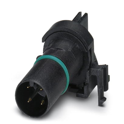 Phoenix Contact M12 Contact Carrier - Plug; SACC-CI-M12MS-4CON-L90 SCO; Male; 4-Pin; A - Standard Key